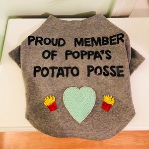 Bow & Drape Doggie Sweatshirt